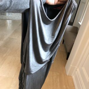 Alice & Olivia slinky grey dress